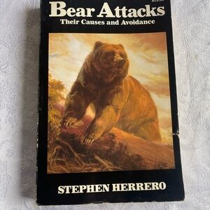 Bear Attacks Book by Stephen Herrero